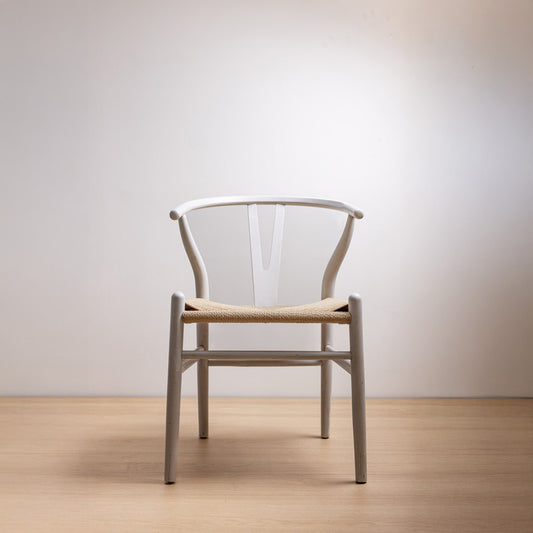 Silla Wishbone Blanca