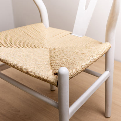 Silla Wishbone Blanca