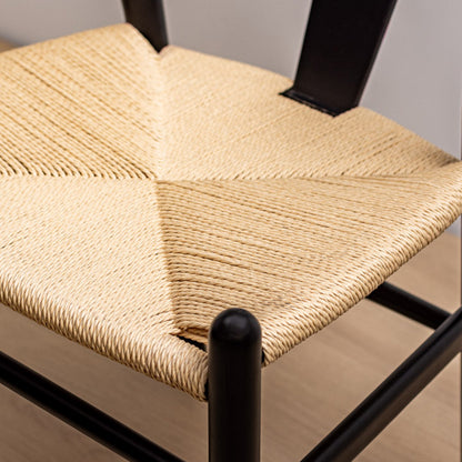 Silla Wishbone Negra