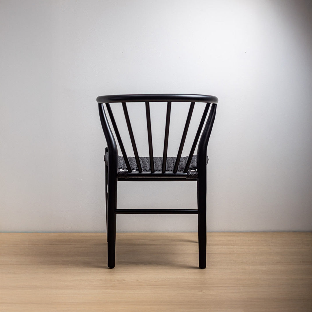 SILLA DOMINGA LUXURY BLACK