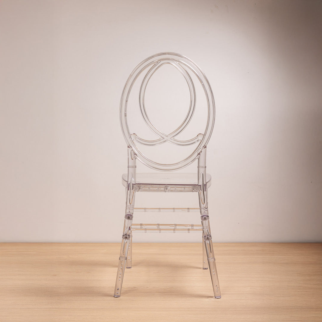 Silla Fenix Resina Transparente NO incluye cojín