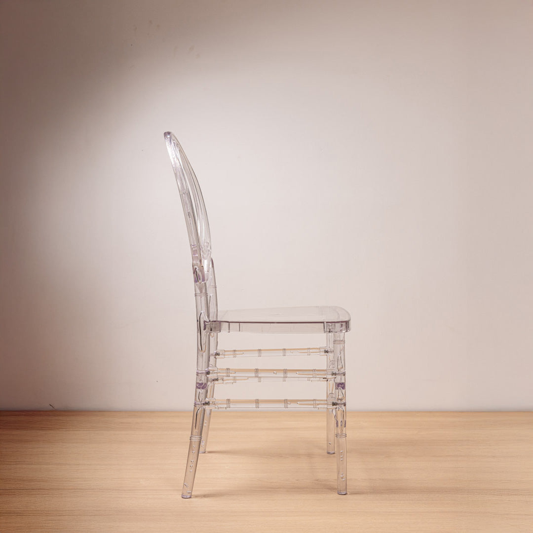 Silla Fenix Resina Transparente NO incluye cojín