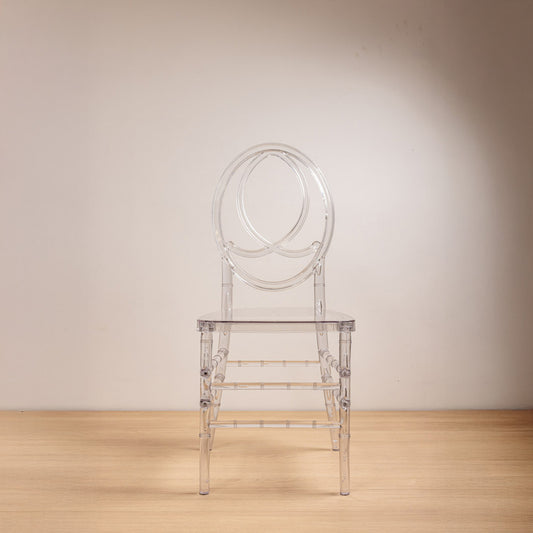 Silla Fenix Resina Transparente NO incluye cojín