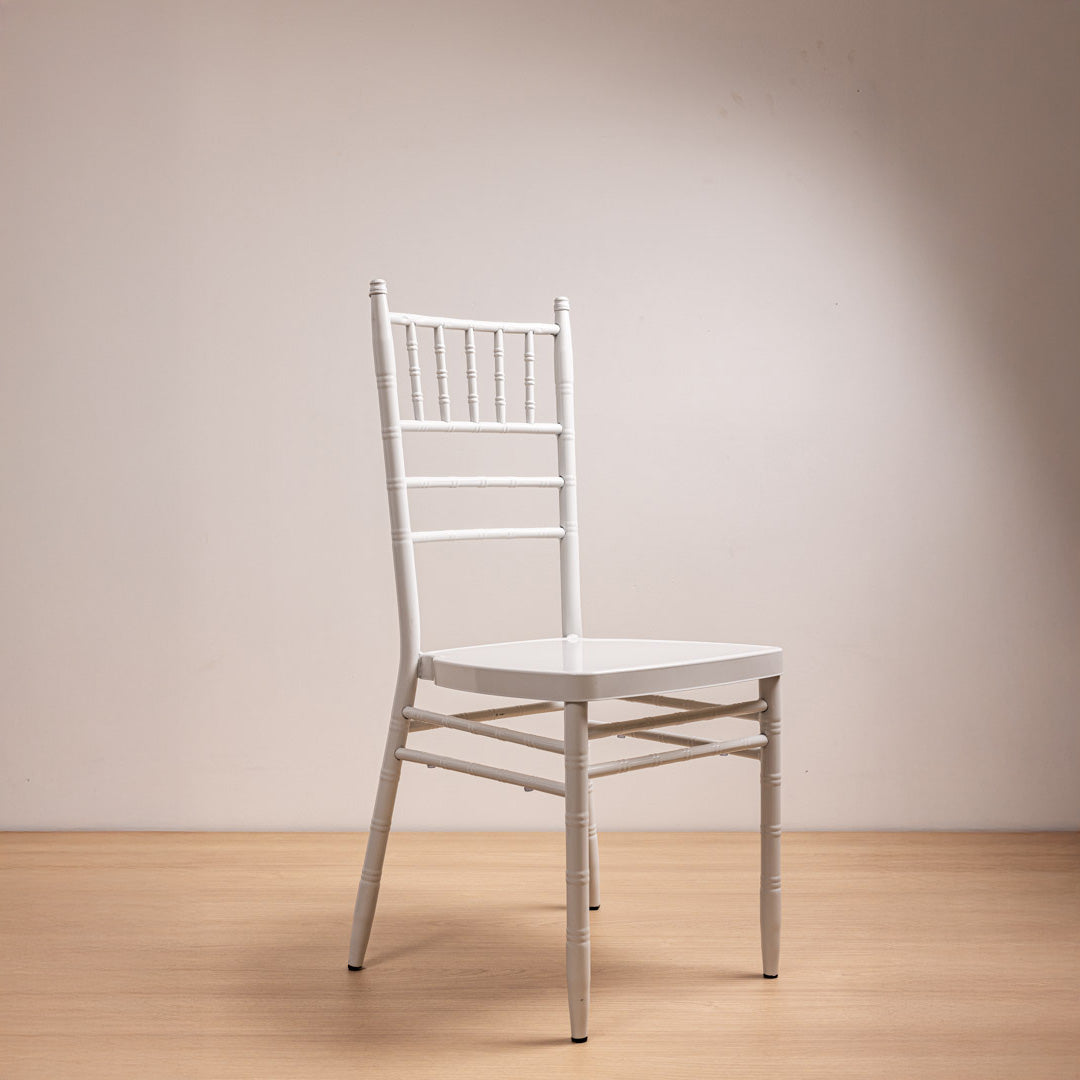 Silla Chiavari Blanca Incluye Cojín