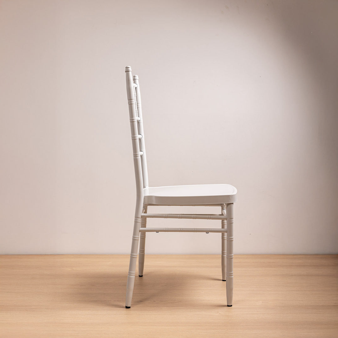 Silla Chiavari Blanca Incluye Cojín