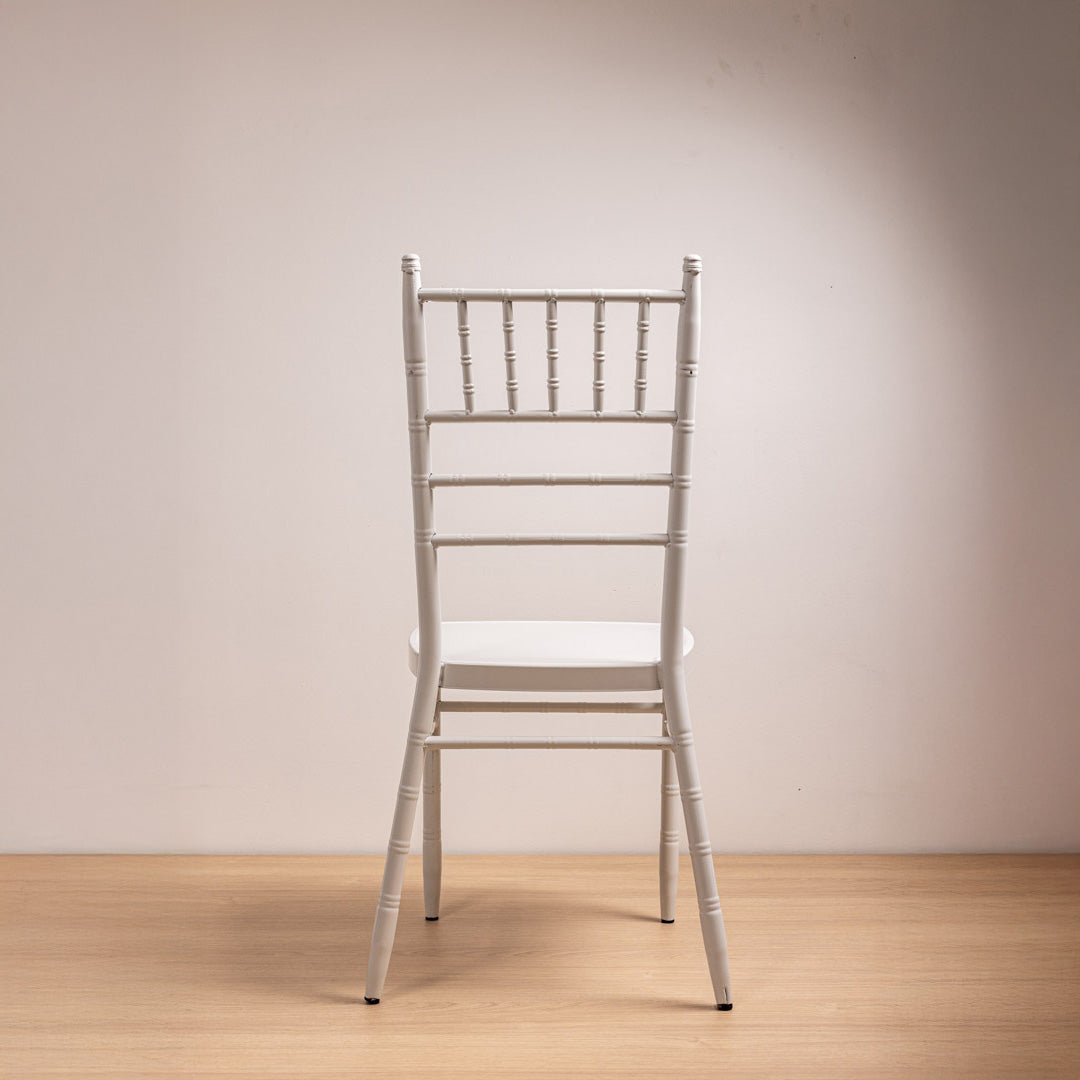 Silla Chiavari Blanca Incluye Cojín