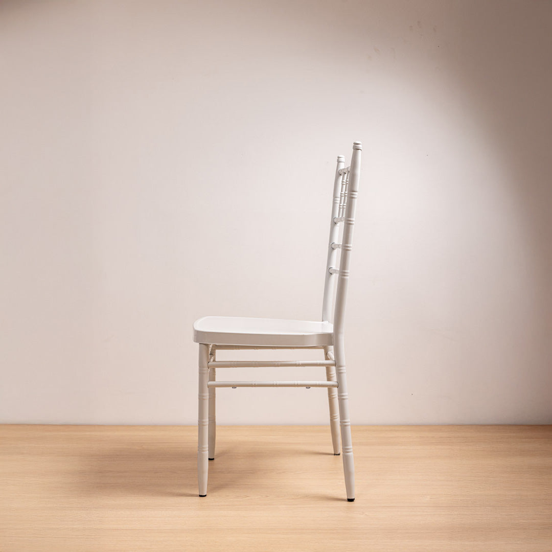 Silla Chiavari Blanca Incluye Cojín