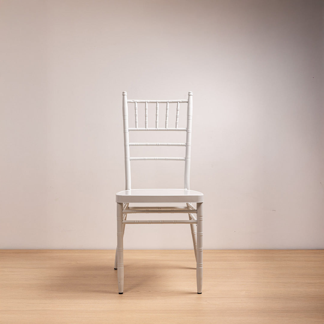 Silla Chiavari Blanca Incluye Cojín