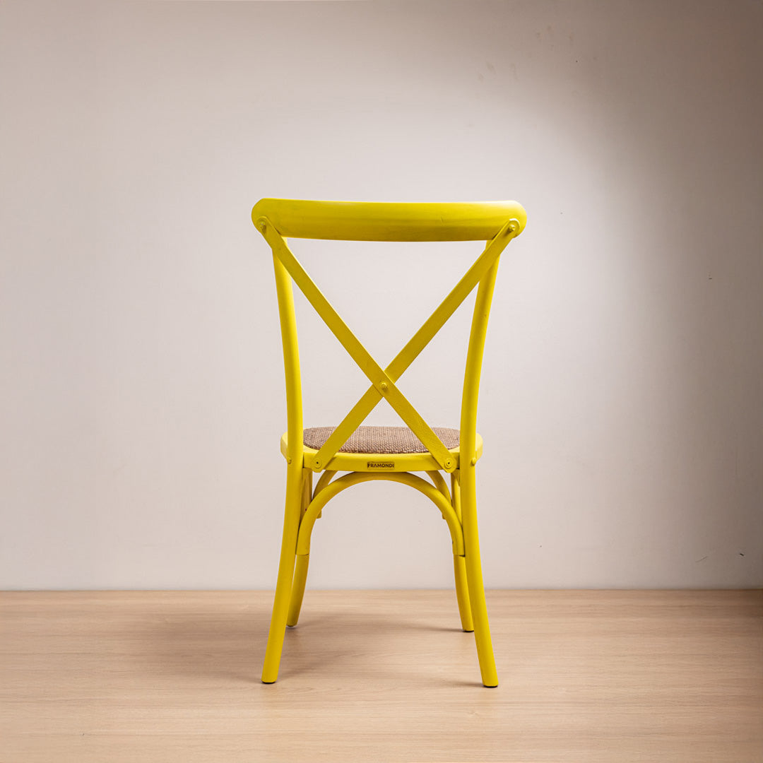 Silla Crossback Amarilla