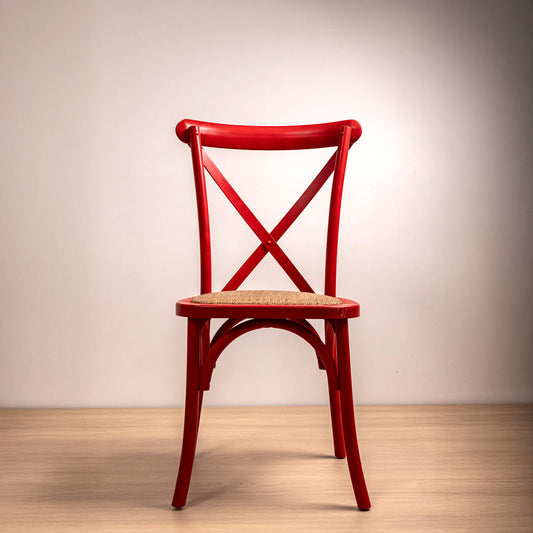 Silla Crossback Roja