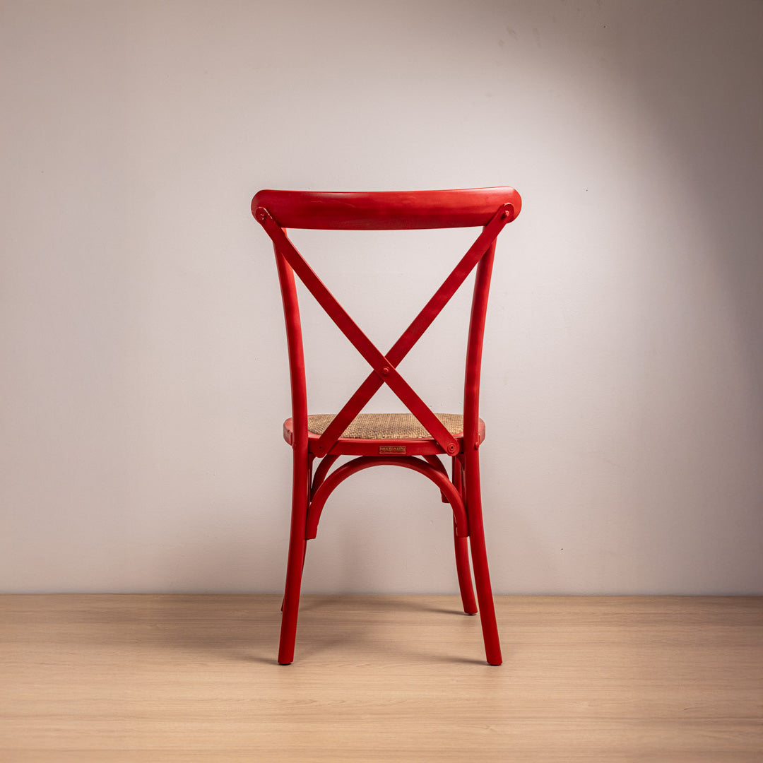 SILLA CROSSBACK ROJA
