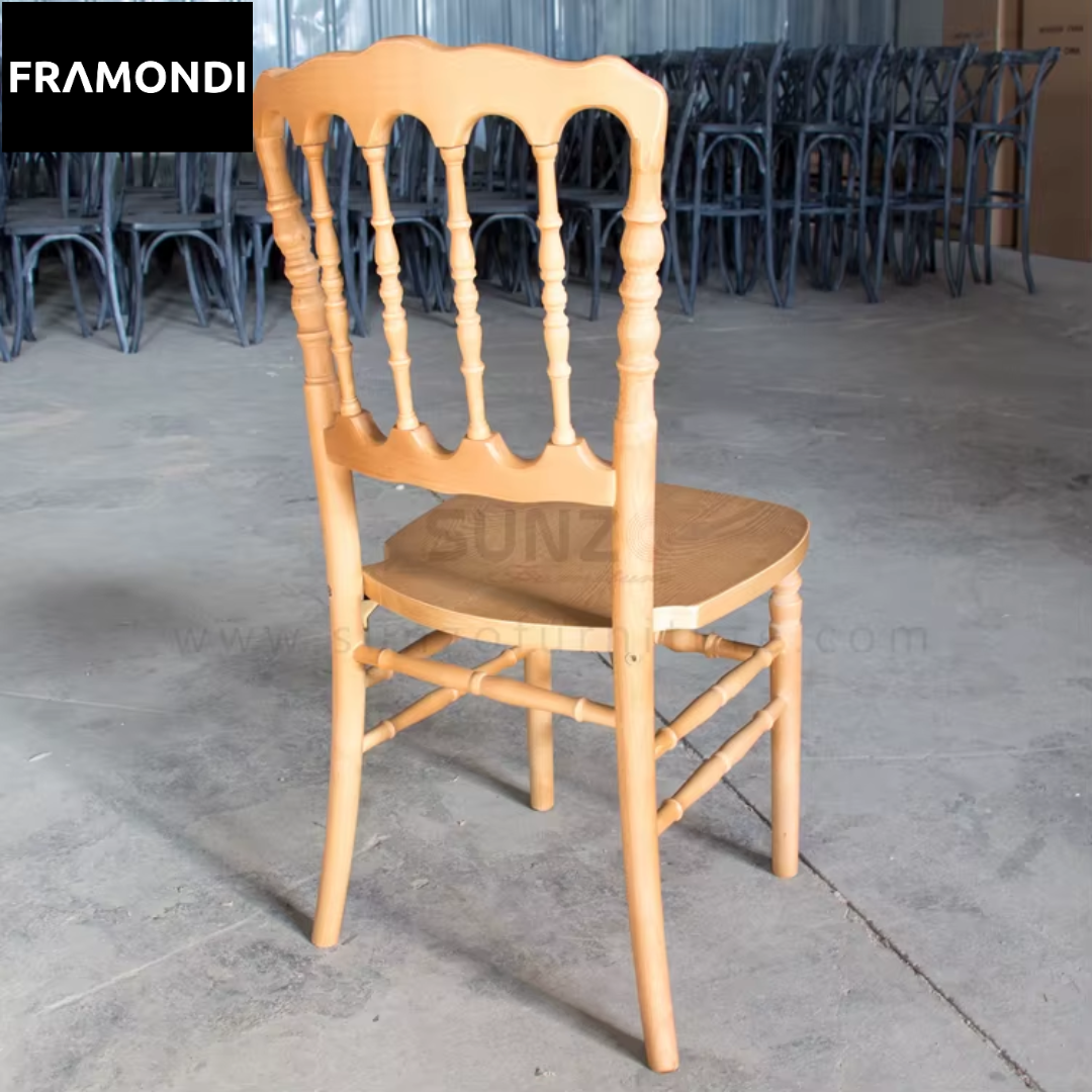 Silla Napoleon Madera Natural