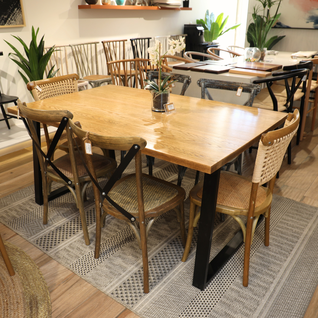 Mesa Magnolia Roble Americano 150X100Cm Mesa