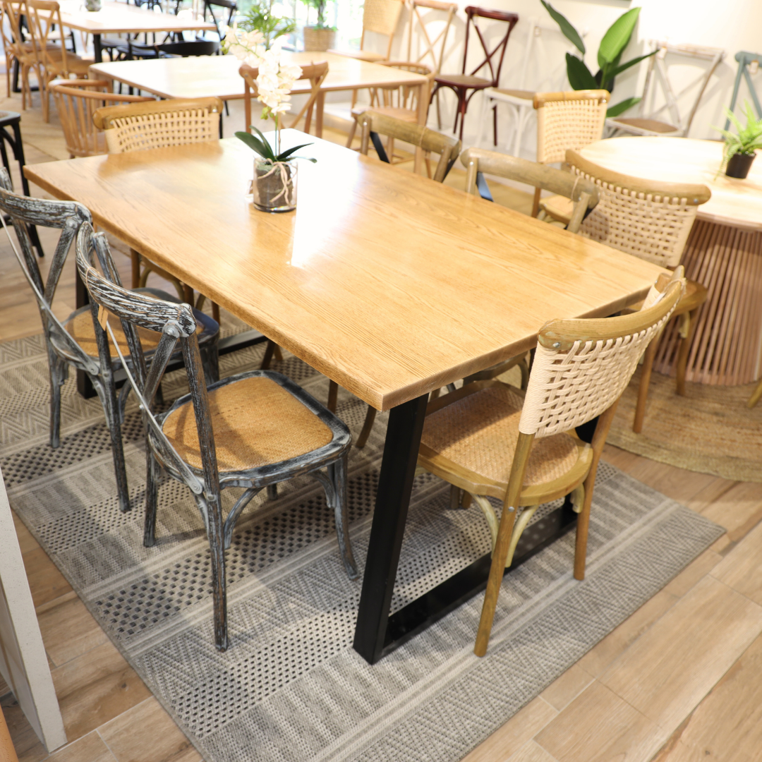 Mesa Magnolia Roble Americano 150X100Cm Mesa