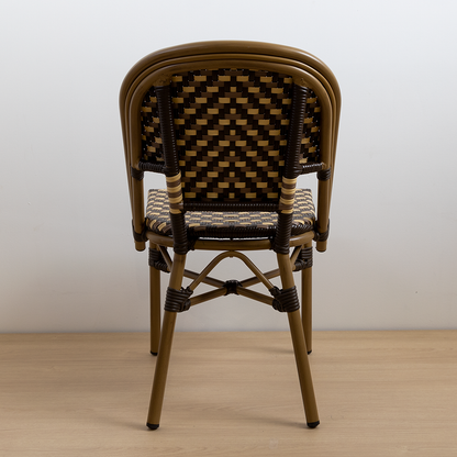 SILLA PARISINA (S/B) CAFÉ Y CREMA