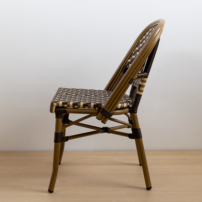 SILLA PARISINA (S/B) CAFÉ Y CREMA