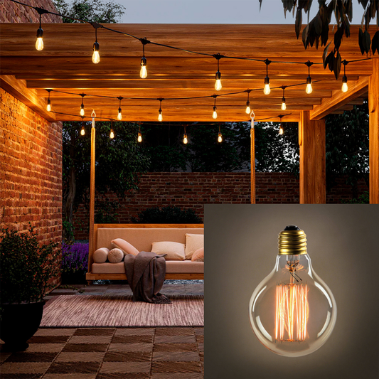 Guirnalda Led 10 metros - 10 ampolletas G80