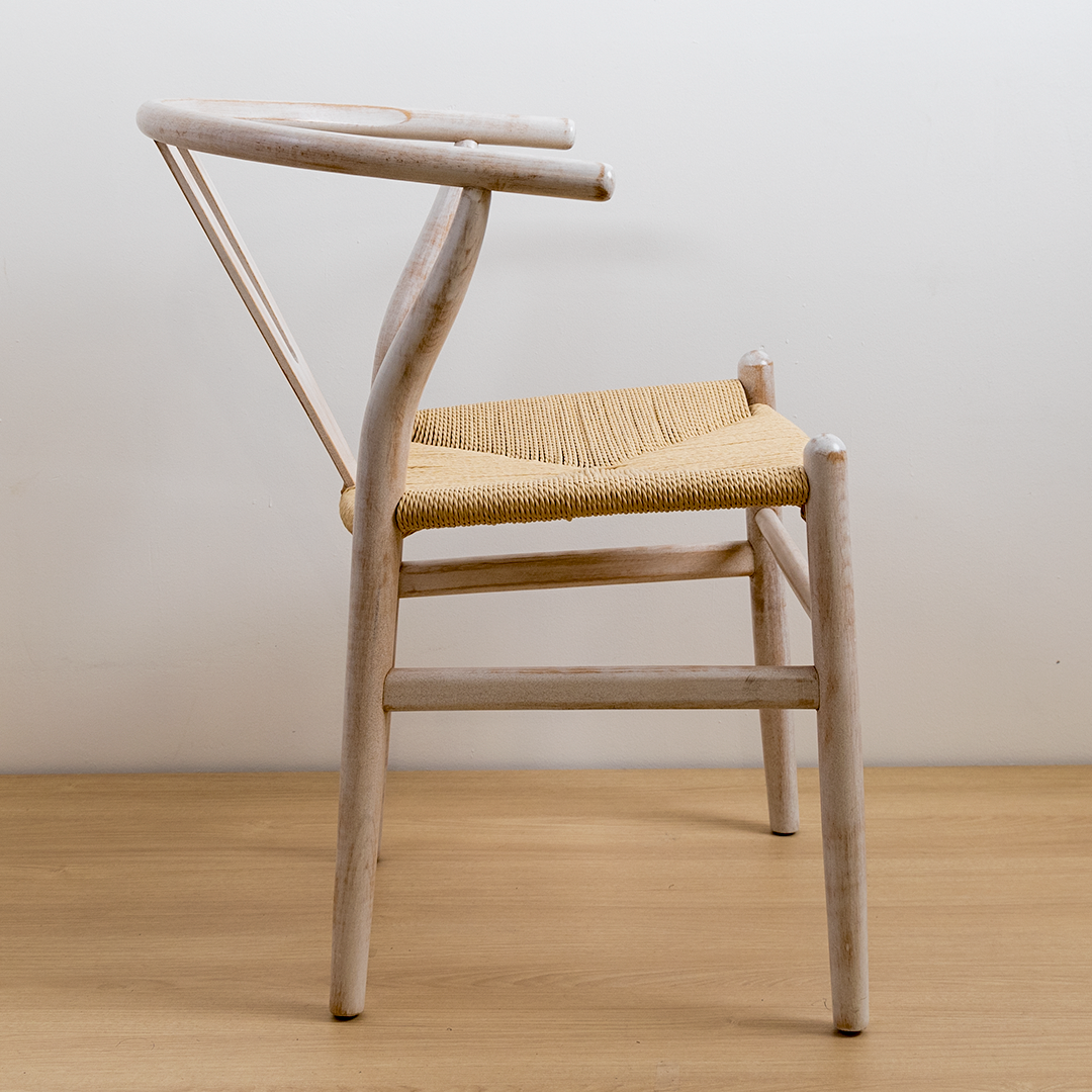 SILLA WISHBONE LEMON