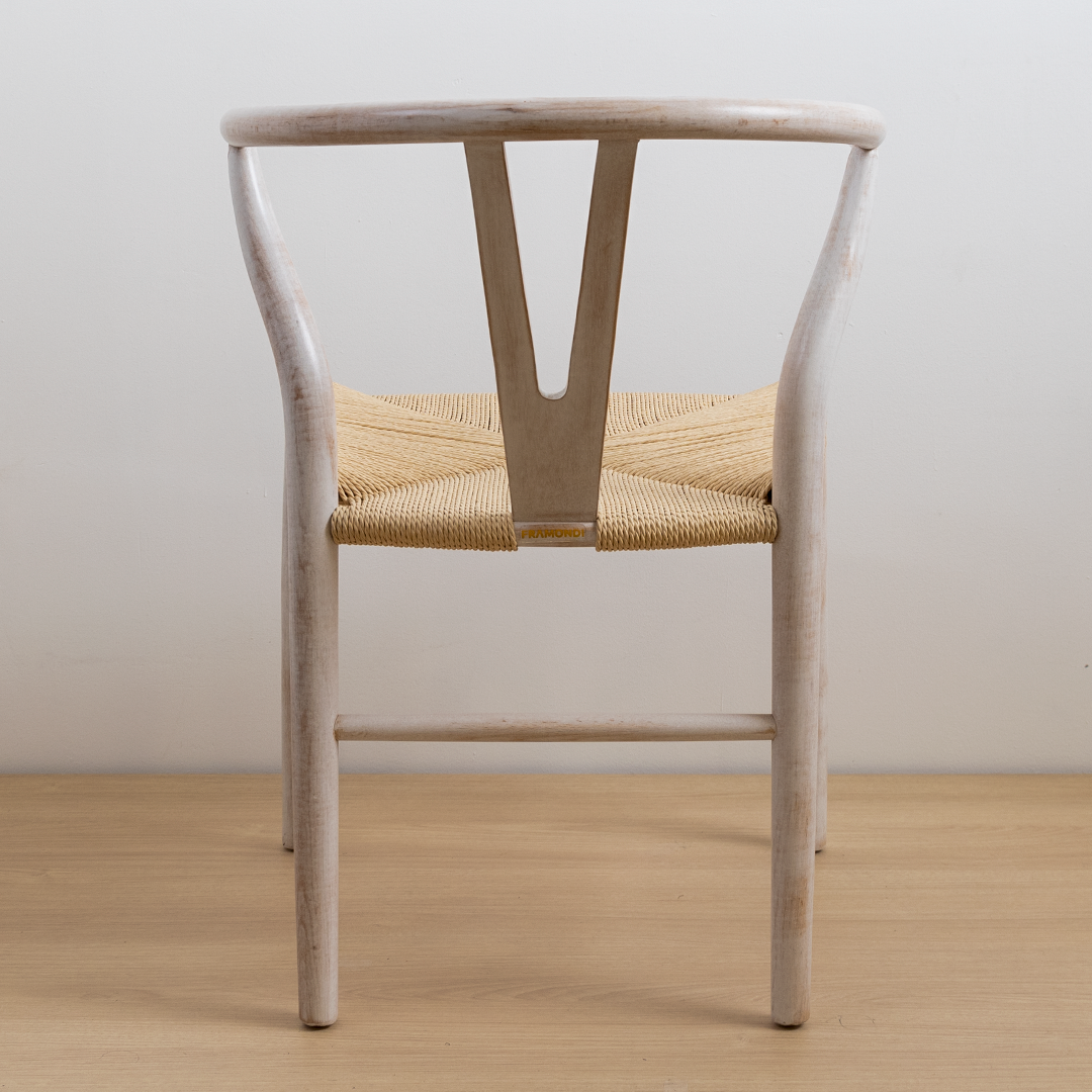 SILLA WISHBONE LEMON