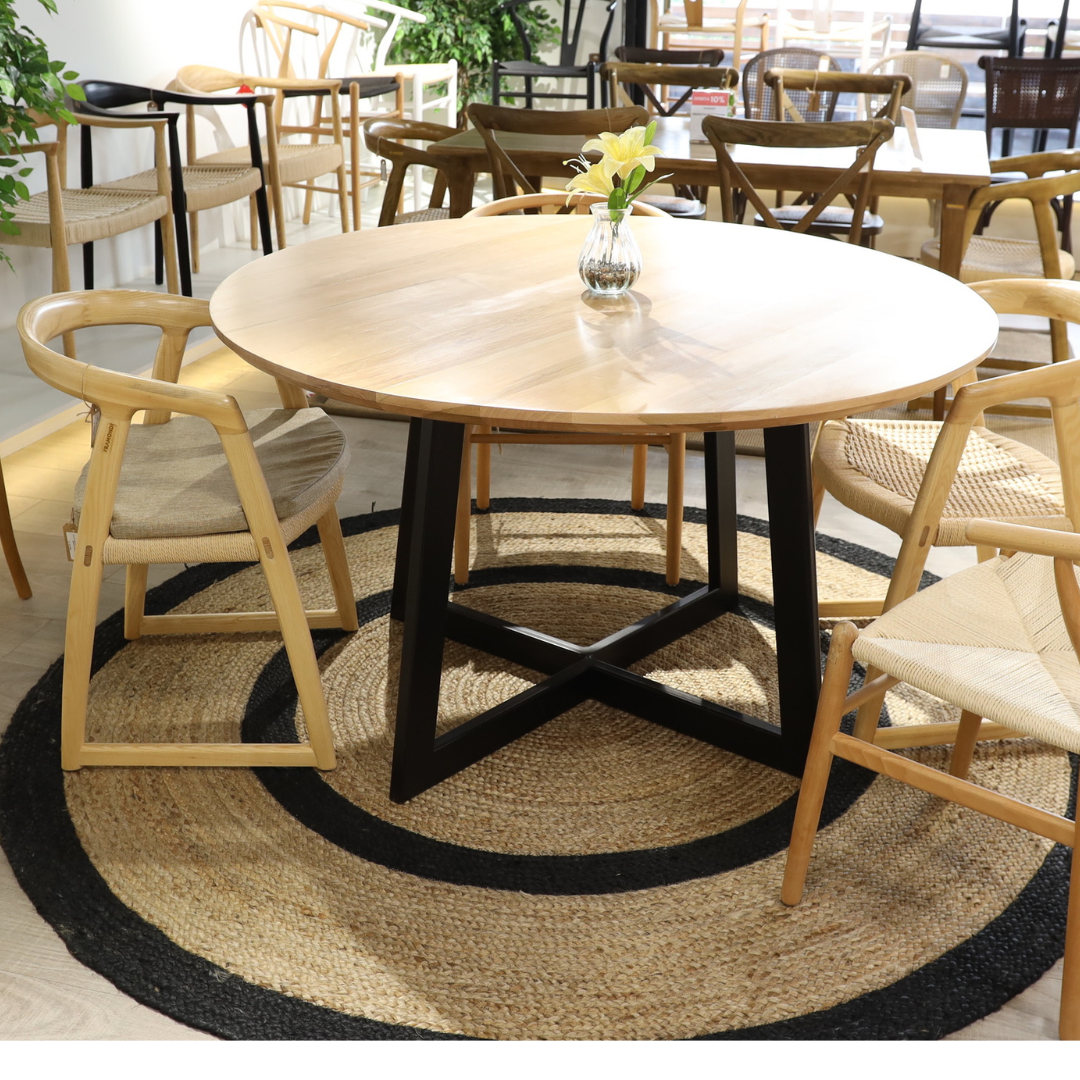 MESA AMANDA LENGA  130CM