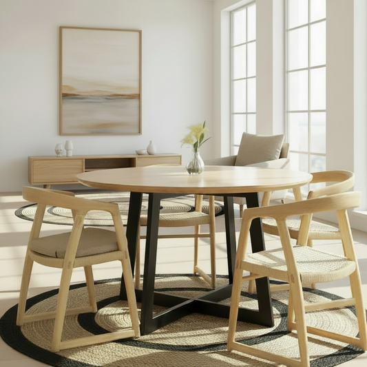 MESA AMANDA LENGA  130CM