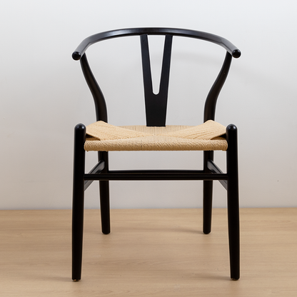 SILLA WISHBONE NEGRA