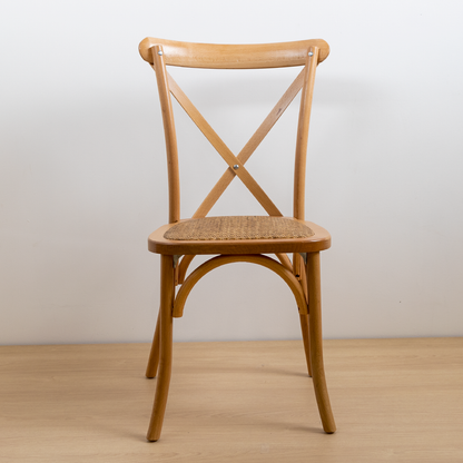 SILLA CROSSBACK NATURAL HAYA
