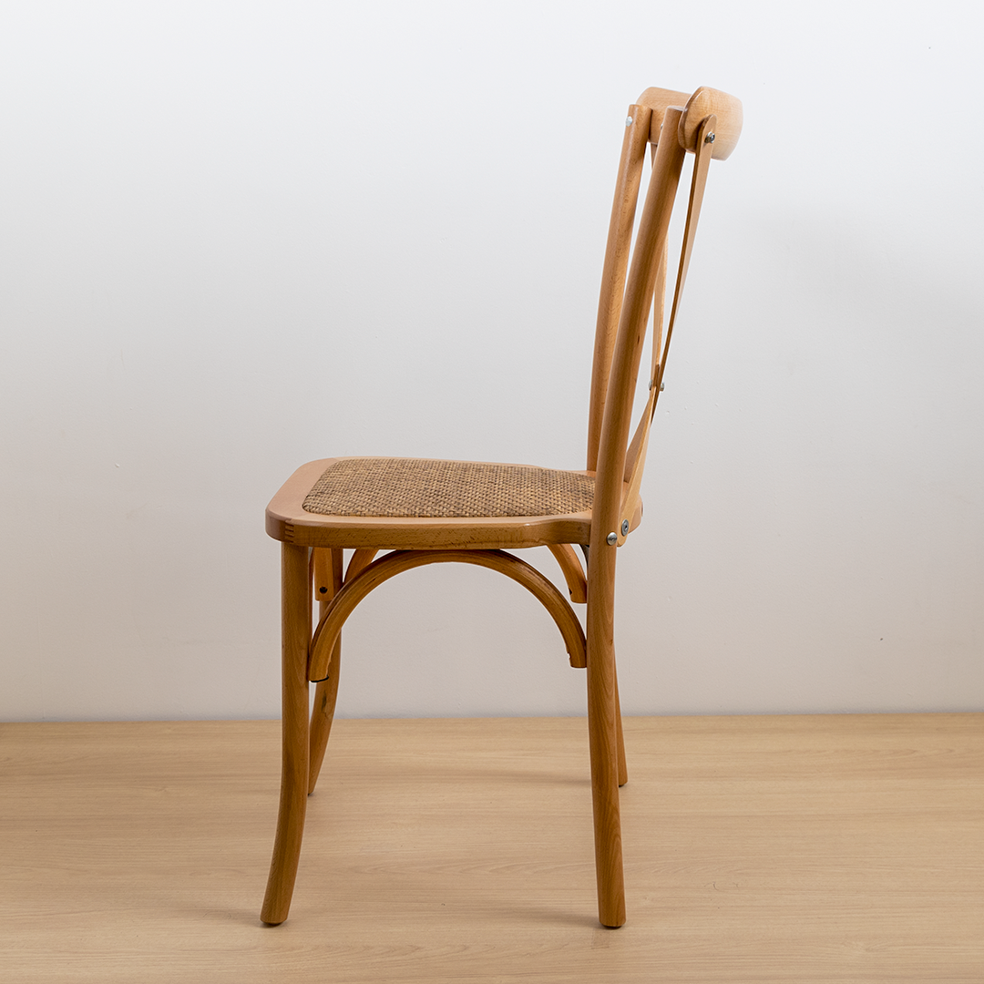 SILLA CROSSBACK NATURAL HAYA