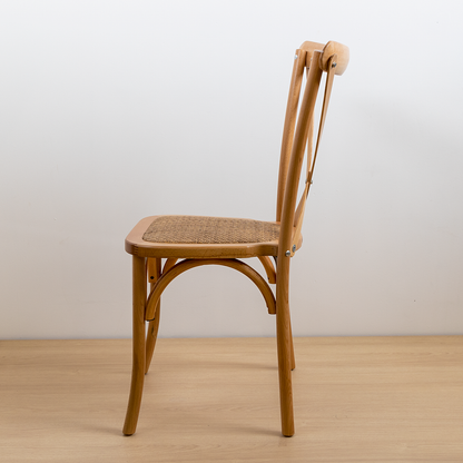 SILLA CROSSBACK NATURAL HAYA
