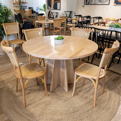 COMEDOR LEONORA + 4 SILLAS SIENNA