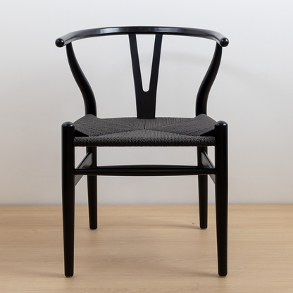 SILLA WISHBONE BLACK