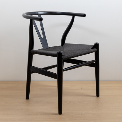 SILLA WISHBONE BLACK
