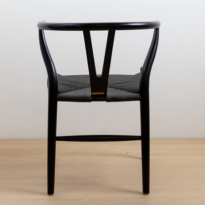 SILLA WISHBONE BLACK