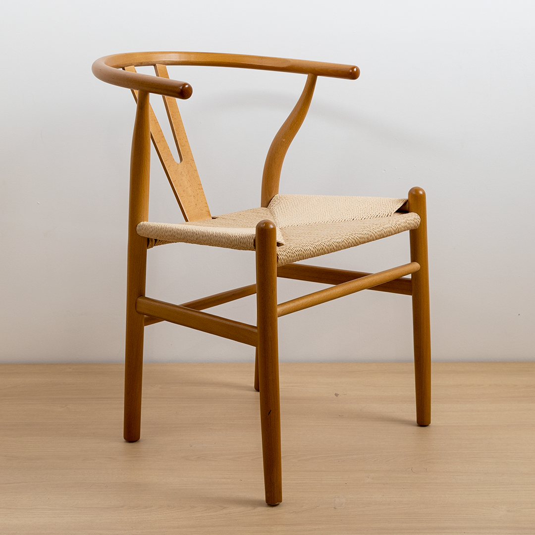 SILLA WISHBONE CARAMEL