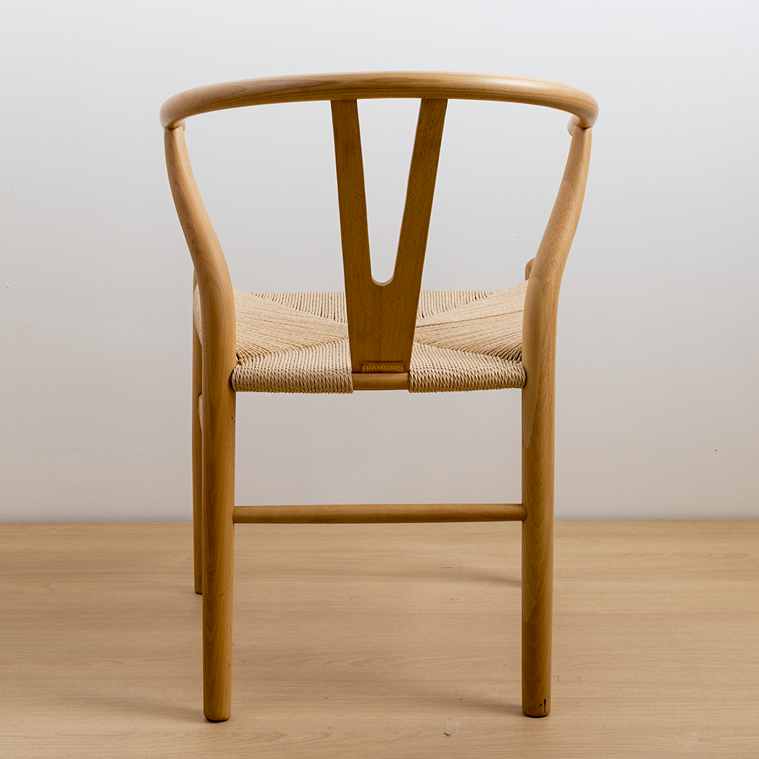 SILLA WISHBONE NATURAL