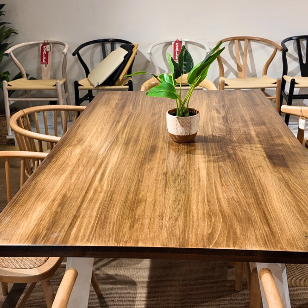 Mesa Pettra Pino Radiata Encina 200X100Cm Mesa