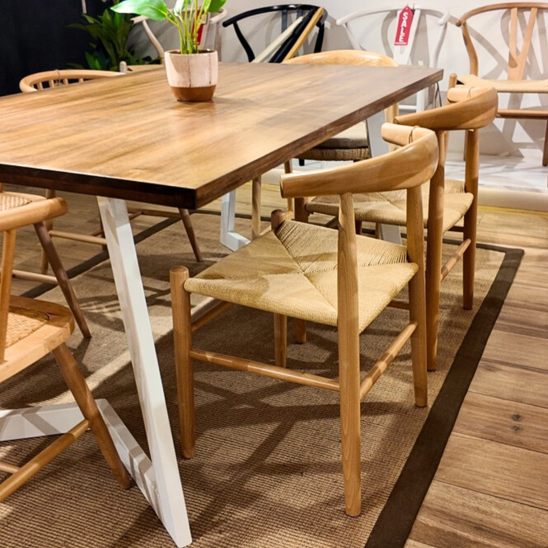 Mesa Pettra Pino Radiata Encina 200X100Cm Mesa