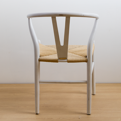 SILLA WISHBONE BLANCA