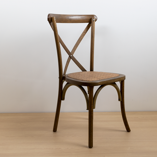 SILLA CROSSBACK ROBLE NOGAL