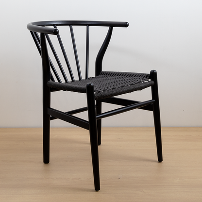 SILLA DOMINGA LUXURY BLACK