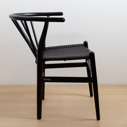 SILLA DOMINGA LUXURY BLACK