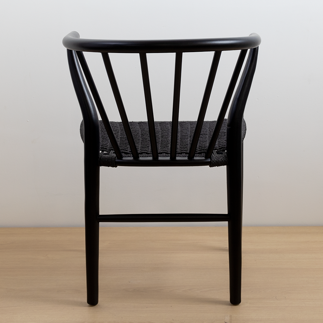 SILLA DOMINGA LUXURY BLACK
