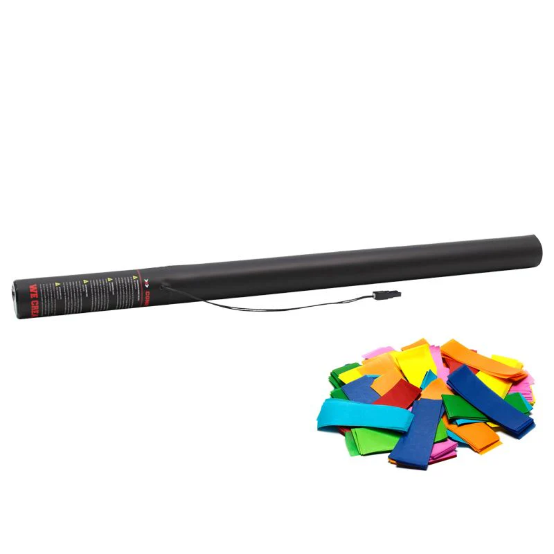 Tubo Confetti 80Cm Electrico Mixto (5 Unidades) Fx