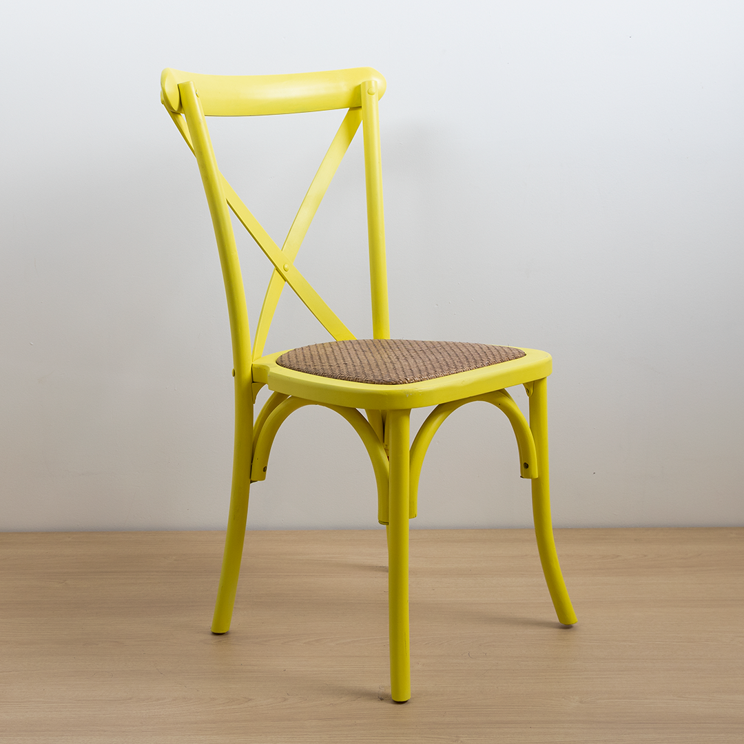 SILLA CROSSBACK AMARILLA