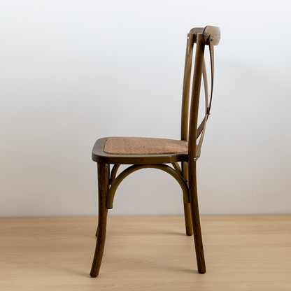 SILLA CROSSBACK ROBLE NOGAL
