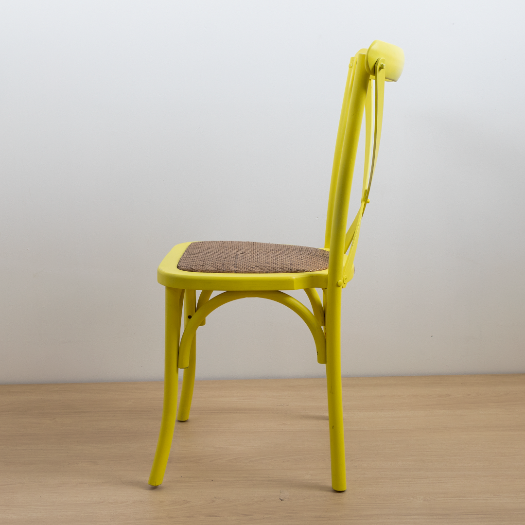 SILLA CROSSBACK AMARILLA