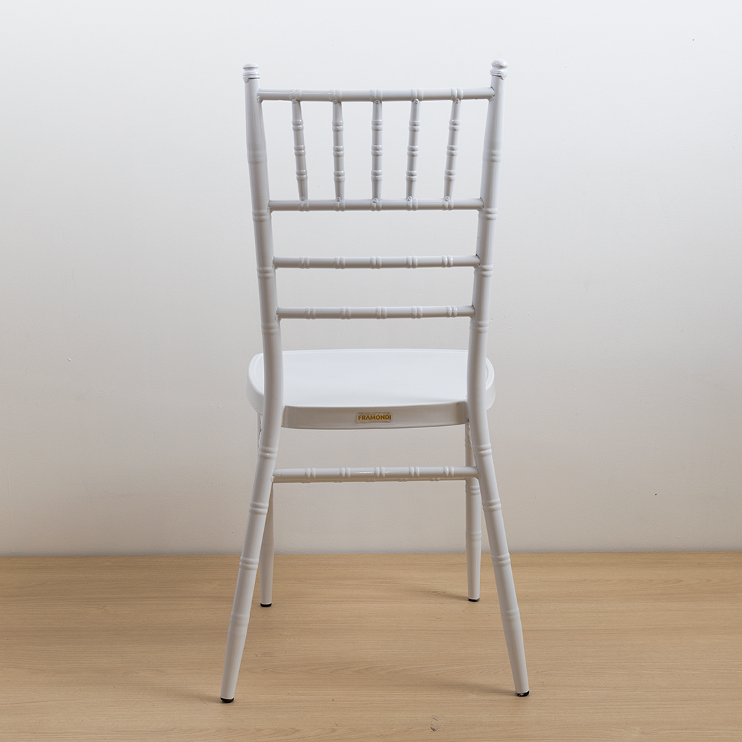 SILLA CHIAVARI BLANCA INCLUYE COJÍN