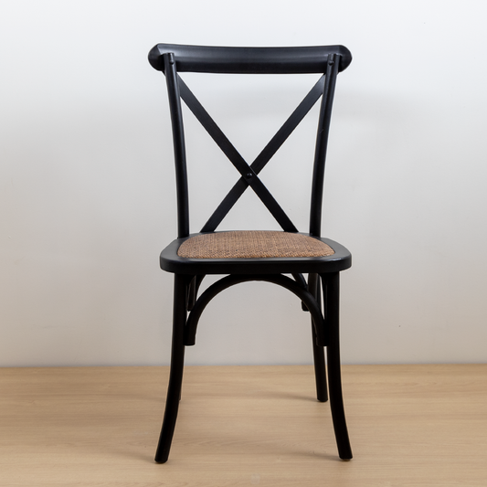 SILLA CROSSBACK NEGRA