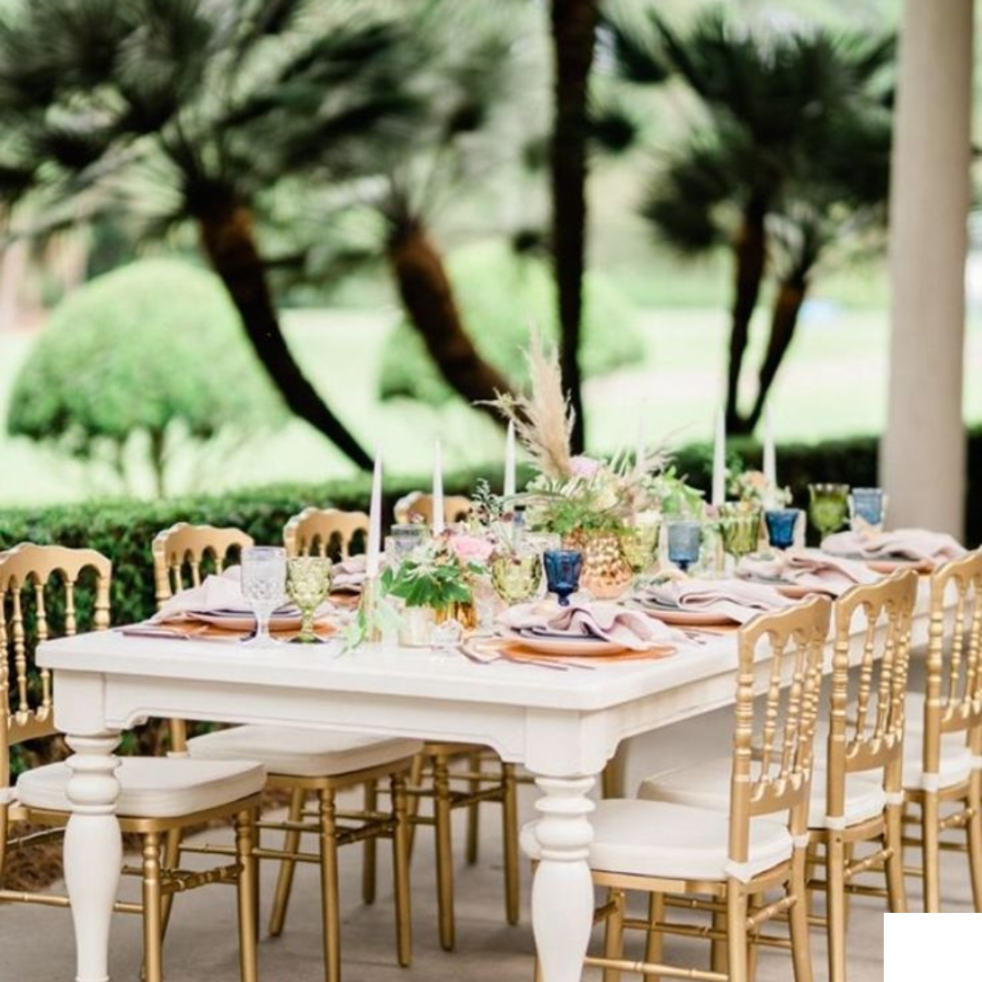 Silla Napoleon Resina Gold