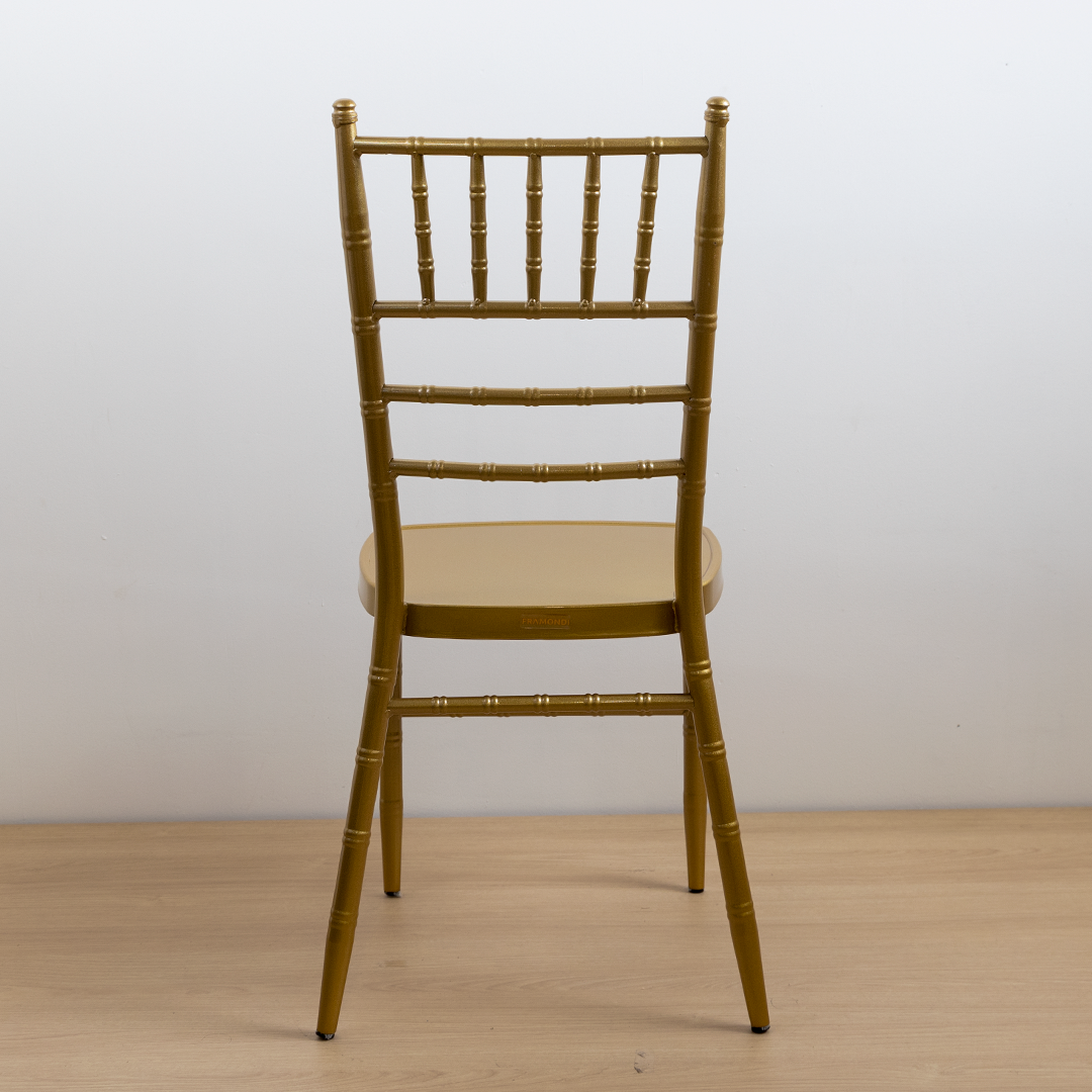 SILLA CHIAVARI DORADA INCLUYE COJIN